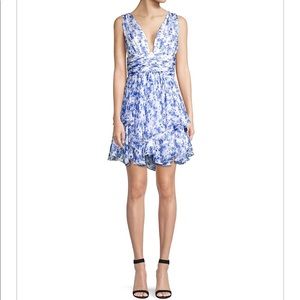 Floral tiered minidress